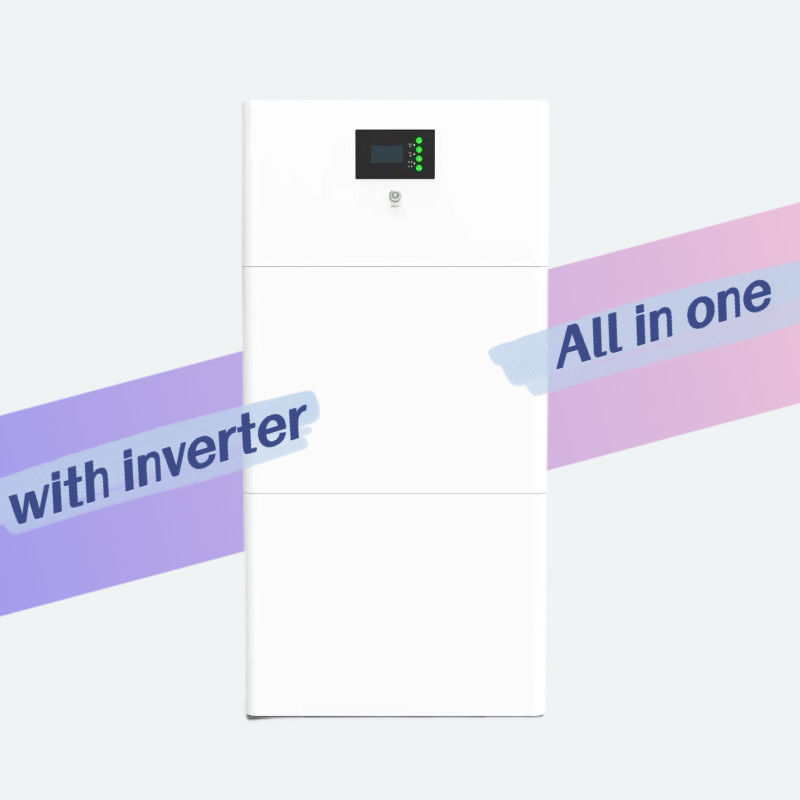オールインワン 5~10 KWh リチウム電池貯蔵システム (オフグリッドインバーター+貯蔵電池)