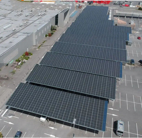 商用太陽光発電パネル 多局式オープン回路 電圧 60-130VDC