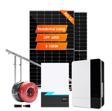 太陽光発電システム 3KW 5KW 10KW 20KW 30KW オン・グリッド・オフ・グリッド 家庭用ハイブリッド太陽光パネルシステム