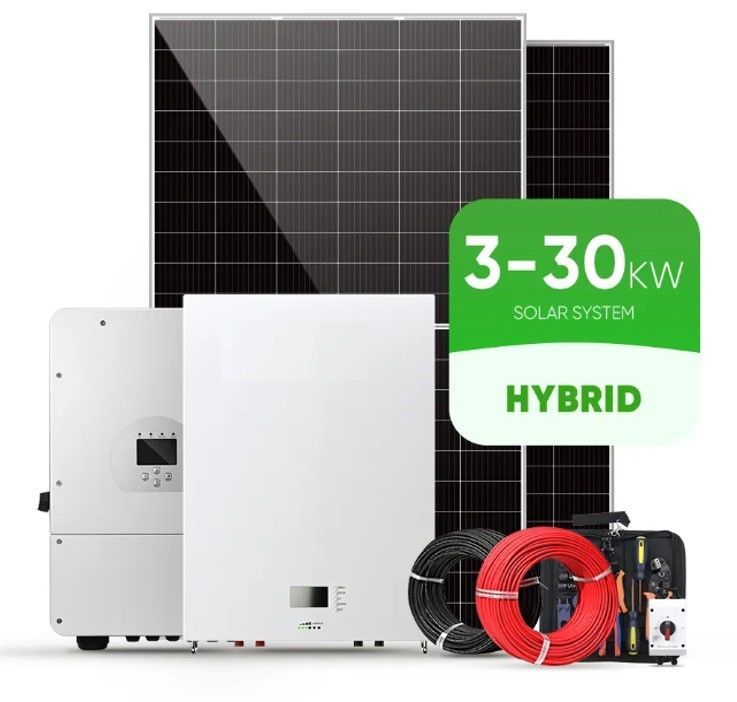 貯蔵 10000W 太陽光発電システム 120v 240v スプリットフェーズ 8KW 10KW 20KW 30KW 50KW 太陽光発電システム 10KW ハイブリッド