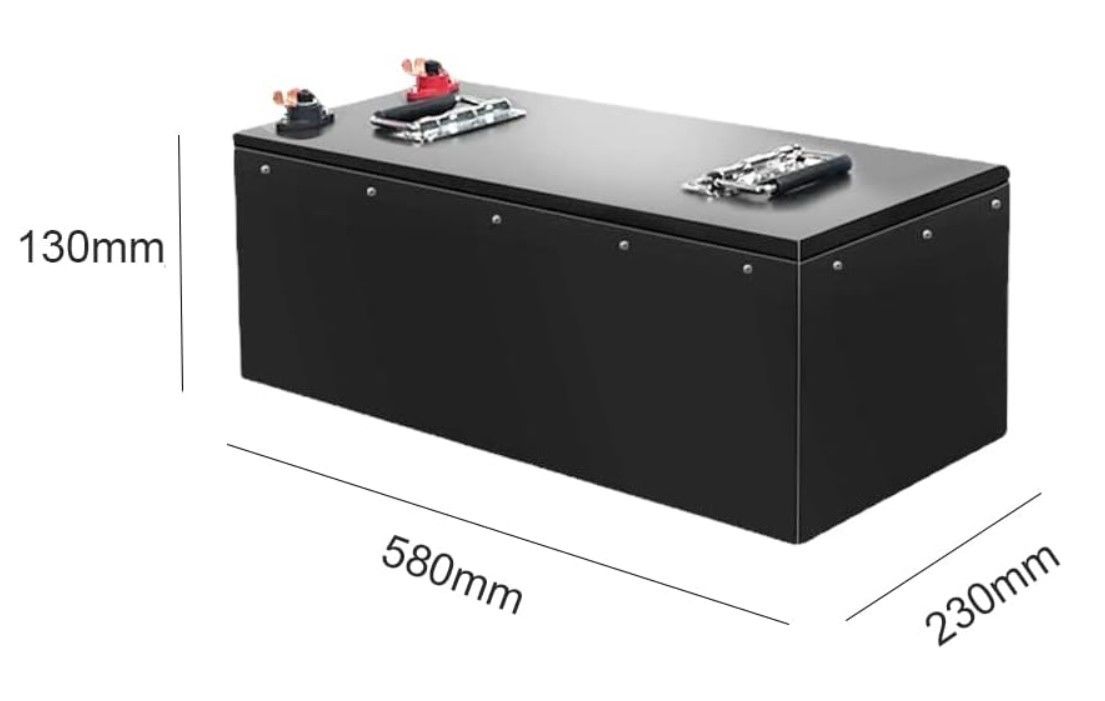 48V 100Ah LiFePO4 リチウム電池 3000+ ディープサイクル BMS バックアップパワー