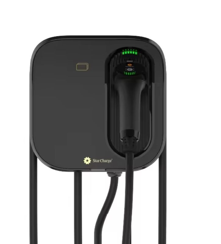 スマート 急速 耐天候 屋外 携帯 電気自動車 AC 充電 蓄電池付き 壁掛け 充電ステーション スタンド 無料