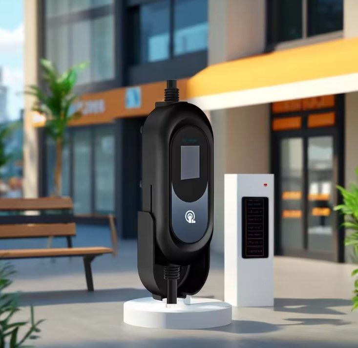 スマート 急速 耐天候 屋外 携帯 電気自動車 AC 充電 蓄電池付き 壁掛け 充電ステーション スタンド 無料